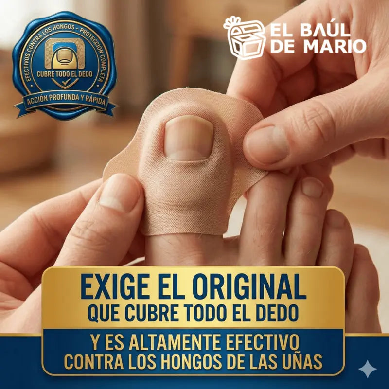 SanoMax - Parches Para Uñas con Hongos 5x1 (80 parches en total)