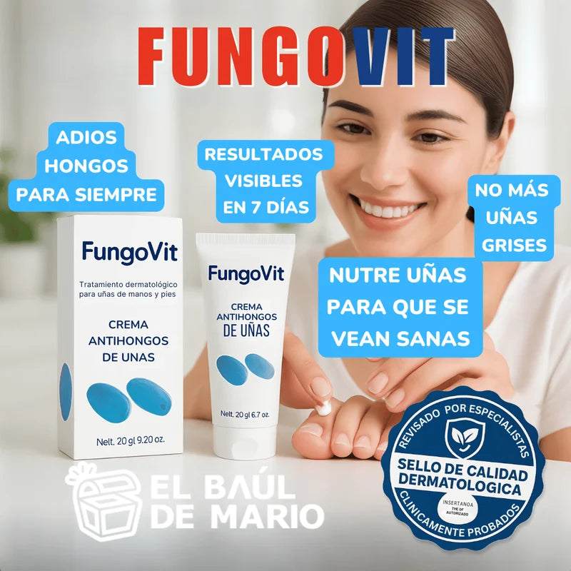 FungoVit - Crema AntiHongos de Uñas