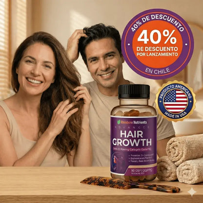 HAIR GROWTH - FORTALECIMIENTO Y CREMIENTO CAPILAR