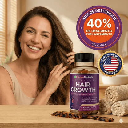 HAIR GROWTH - FORTALECIMIENTO Y CREMIENTO CAPILAR