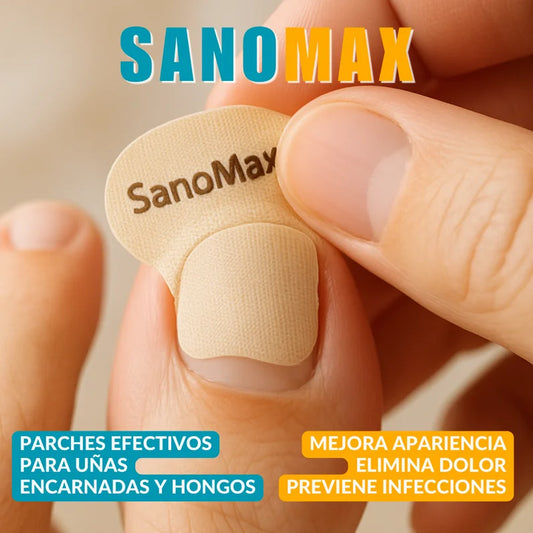 SanoMax - Parches Para Uñas Encarnadas o con Hongos