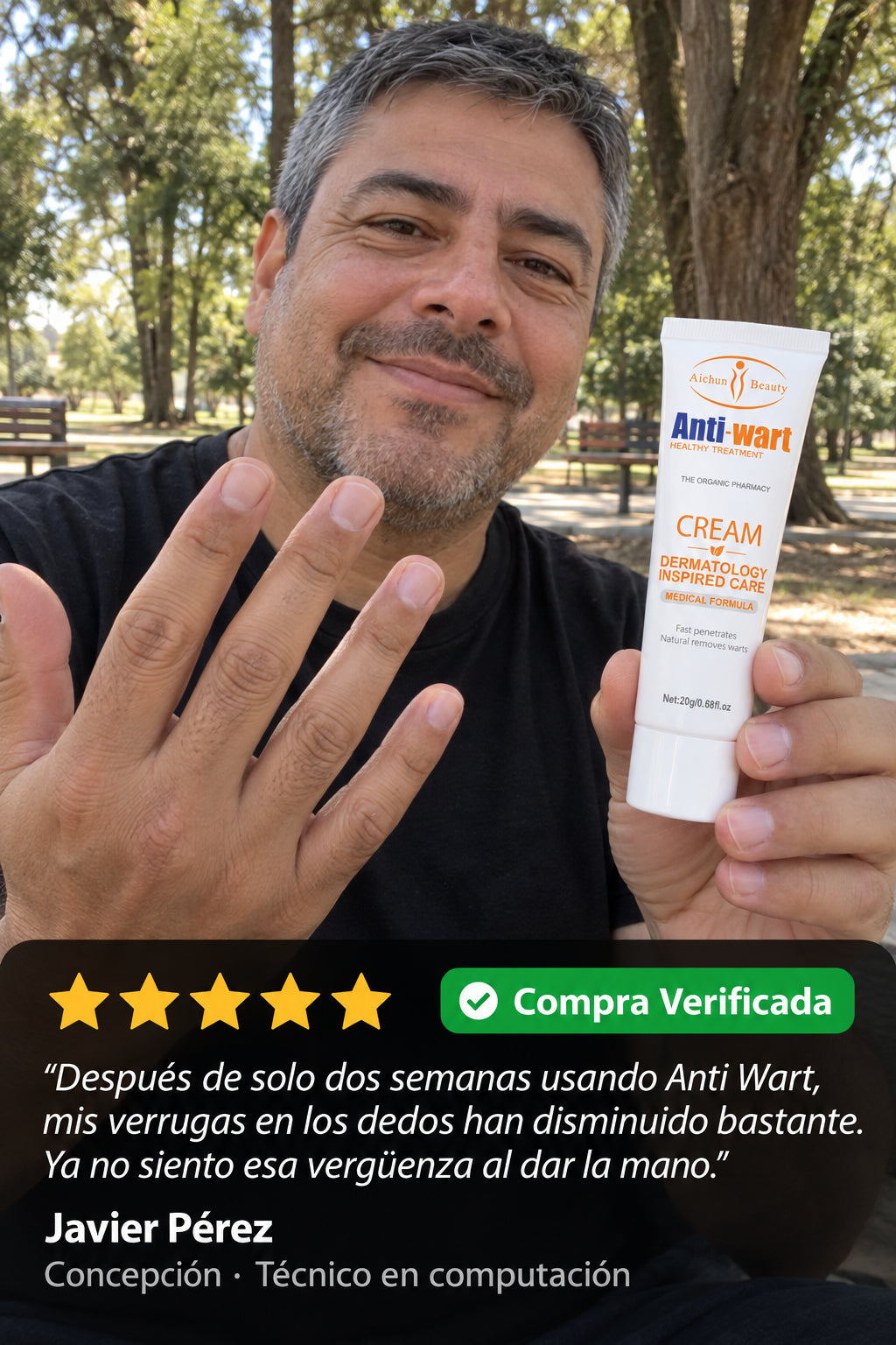 Anti Wart - Crema Anti Verrugas